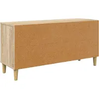 vidaXL Meuble TV OMMEN, 102 x 33 x 50 cm, panneaux de particules imitation bois Sonoma