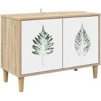 vidaXL Meuble TV HANAU, 69 x 33 x 50 cm, imitation bois Sonoma
