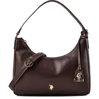 U.S. POLO ASSN. Sac bandoulière 'Jones' brun foncé