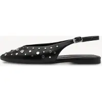 Tamaris Ballerines à lanières noir / argent