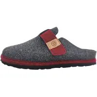 Rohde Meran : Chaussons d'intérieur pour femmes, couleur gris, style décontracté