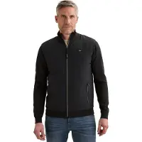 Vanguard Vestes en maille 'Cardigan in cotton/modal with zipper closure' bleu foncé