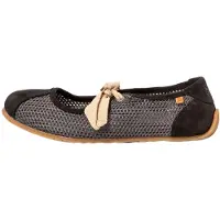 El naturalista Chaussures pour Femme N5936C MULTI MATERIAL BLACK/ ONDINA Couleur Noir
