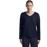 Icebreaker 150 Lodge Relaxed Long Sleeve T-shirt Bleu S Femme
