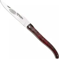 Laguiole En Aubrac Cosmos, Secret Garden Evergreen L0512UIHEVLSU, Sandvik 12C27, Tinted Elder Burl, couteau de poche, 12 cm