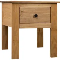 vidaXL Table de chevet 46x40x57 cm Pin Gamme Panama