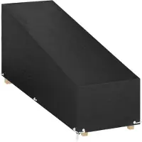 vidaXL Housse de chaise longue 12 œillets 200x65x35/60 cm polyéthylène