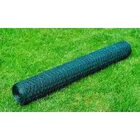 vidaXL Clôture en fil de fer recouvert de PVC 25x1 m Vert