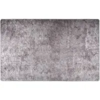 vidaXL Tapis lavable antidérapant 160x230 cm gris