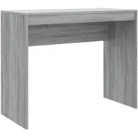 vidaXL Bureau gris Sonoma 90x40x72 cm Bois composite