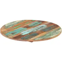vidaXL Dessus de table rond 40 cm 15-16 mm Bois de récupération