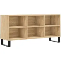 vidaXL Armoire TV Chêne Sonoma 103,5x30x50 cm Bois composite