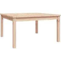 vidaXL Table de jardin 82,5x82,5x45 cm Pin massif