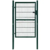 vidaXL Portillon 2D (simple) Vert 106x190 cm