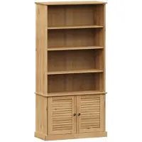 vidaXL Bibliothèque VIGO 85x35x170 cm bois massif de pin