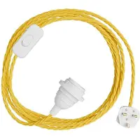 Creative Cables Douille Avec Cordon Snakebis Twisted Shade Ready E27
