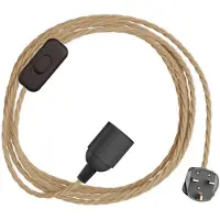Creative Cables Douille Avec Cordon Snakebis Twisted E14