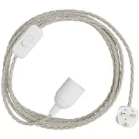 Creative Cables Douille Avec Cordon Snakebis Twisted E27