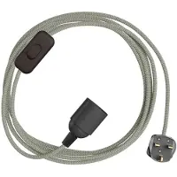 Creative Cables Douille Avec Cordon Snakebis Shade Ready E14