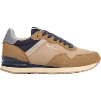 Pepe Jeans Hailon Basic Trainers Marron EU 40 Garçon
