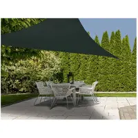 Progarden Toile d'ombrage 3,6x3,6x3,6 m gris triangulaire, toile d'ombrage,,, voile d'ombrage 447571