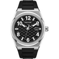 Police Montre à affichage analogique noir