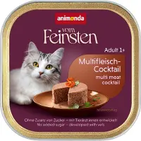 Animonda 32x100g Adult cocktail de viandes - Pâtée pour chat