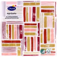 Duni Servietten Golden Impuls 24X24 Cm