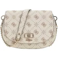 GUESS Sac à bandoulière 'Emelie 25x13x7 cm' crème
