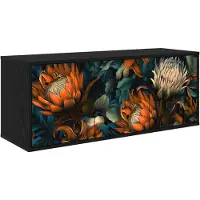 vidaXL Meuble TV mural LOCHEM, 102 x 33 x 40 cm, fabriqué en panneaux de particules