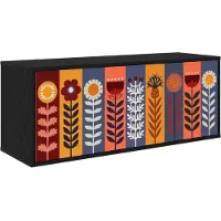 vidaXL Meuble TV mural ESSEN, 102 x 33 x 40 cm, panneaux de particules