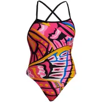 Funkita Strapped In Swimsuit Rose AUS 12 Femme