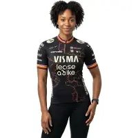 Tvl Team Visma Lease A Bike Giro Trilogy Replica Short Sleeve Jersey Noir M Femme