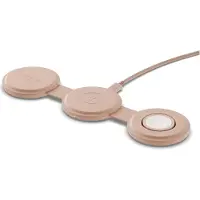 Satechi OntheGo Chargeur sans fil 3-en-1 – Design compact et pliable – Matériaux durables et résistants aux rayures – Fournit jusqu'à 15W de charge pour iPhone