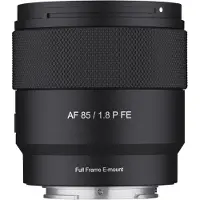 Samyang Objectif à Focale fixe AF 85 mm f/1.8-22 P Noir pour Monture Sony FE