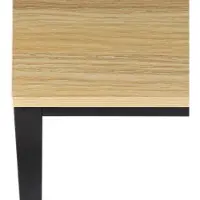 Springos Table en métal avec étagères, industriel, bureau d'ordinateur 120x48x122 cm marron clair
