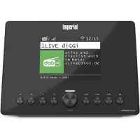 Imperial Adaptateur radio hybride Imperial DABMANI430BK : radio Internet, DAB+/FM, Wi-Fi et Ethernet, couleur noire