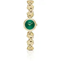 BOSS Double B Dressy Montre avec cadran vert et bracelet à monogramme Double B