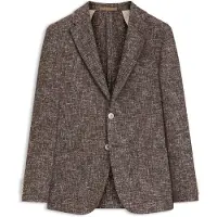 BOSS Blazer Slim en tissu à micro motif