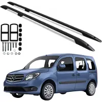 5K Parts Barres de toit MERCEDES-BENZ CITAN W415 L2 LONG 2012-2021 NOIR Robuste