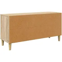 vidaXL Meuble TV KIEL, 102 x 33 x 50 cm, panneaux de particules imitation bois Sonoma