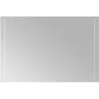 vidaXL Miroir de salle de bain LED , transparent, 90 x 60 cm, verre trempé