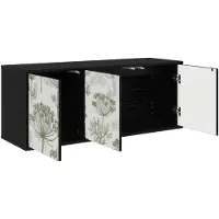 vidaXL Meuble TV mural GOTHA, 102 x 33 x 40 cm, fabriqué en panneaux de particules