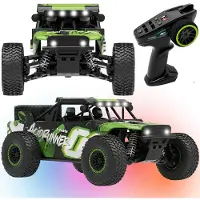 Overmax X-Haste, voiture radiocommandée 4x4 tout-terrain, échelle 1:20, avec éclairage LED, prête à l'emploi (RTR), vitesse jusqu'à 30 km/h, fréquence 2,4 GHz, batterie Li-Ion 600 mAh