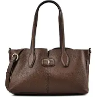 U.S. POLO ASSN. sac à épaule sac à épaule bandoulière Chestnut Double Handle Dark Brown marron foncé