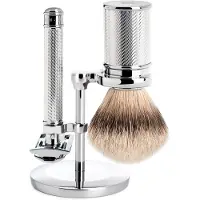 Mühle Stylo TRADITIONAL Set Chrome kit de rasage