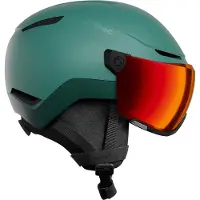 Atomic - Casque de ski - Revent Visor Stereo Silver Pine - Taille 55-59 cm - Vert