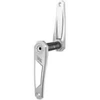 Title Mtb Cr1 Dj/no Boost 130 Mm Axle Crankset Argenté 160 mm
