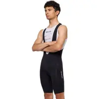 Pissei Primapelle Cargo Bib Shorts Noir M Homme