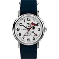 Timex Peanuts Tw2y51400 38mm 3atm Quartz/analogical Watch Bleu Homme